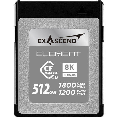 Exascend 512GB Element Series CFexpress Type B Hafıza Kartı