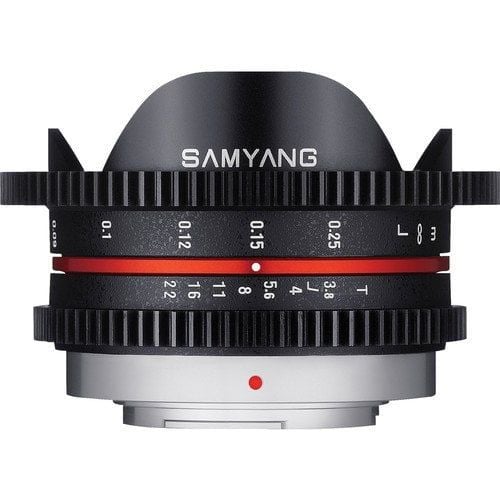 Samyang 7.5mm T3.8 Fish-eye Cine Lens MFT