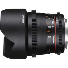 Samyang 10mm T3.1 VDSLR Lens (Canon EF)