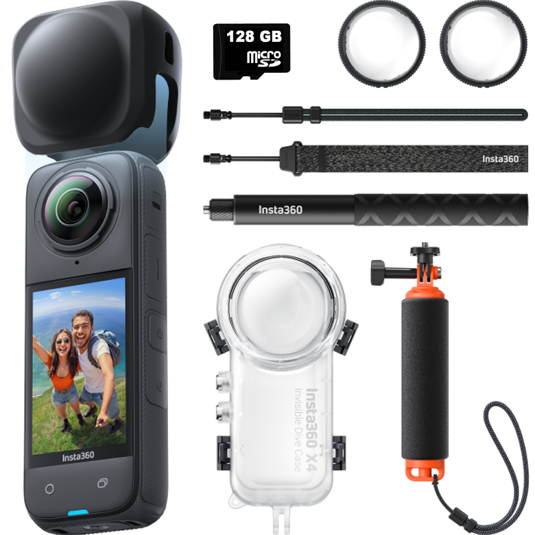 Insta360 X4 Görünmez Dalış Paketi