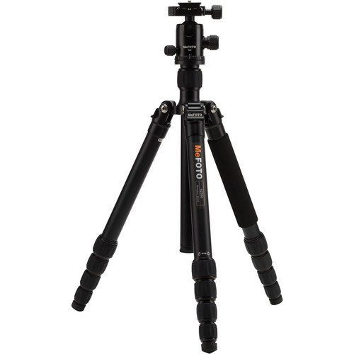Mefoto A-2350Q2 GlobeTrotter Aluminum Travel Tripod (BLACK)