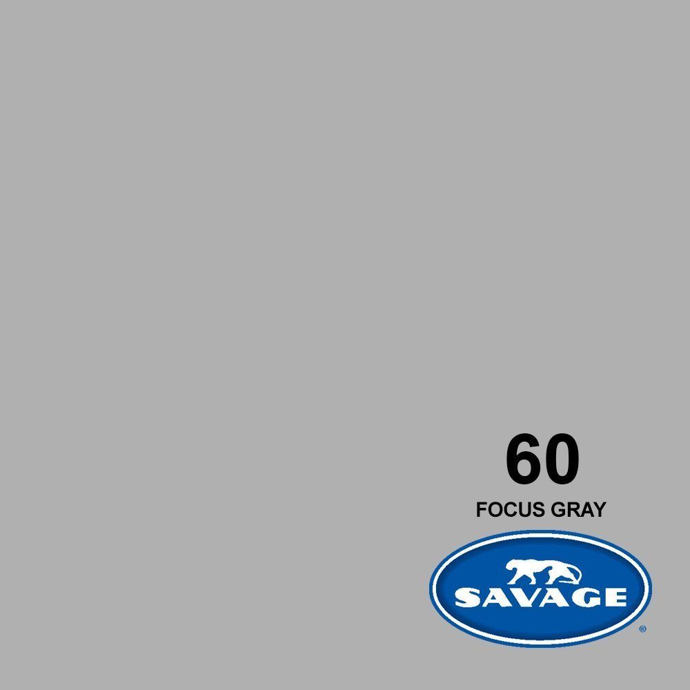 Savage (U.S.A) Stüdyo Kağıt Fon Focus Gray 135x1100 cm