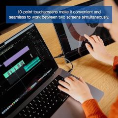 Verbatim 49591 V PMT-14 Taşınabilir Dokunmatik Ekranlı Monitör 14''
