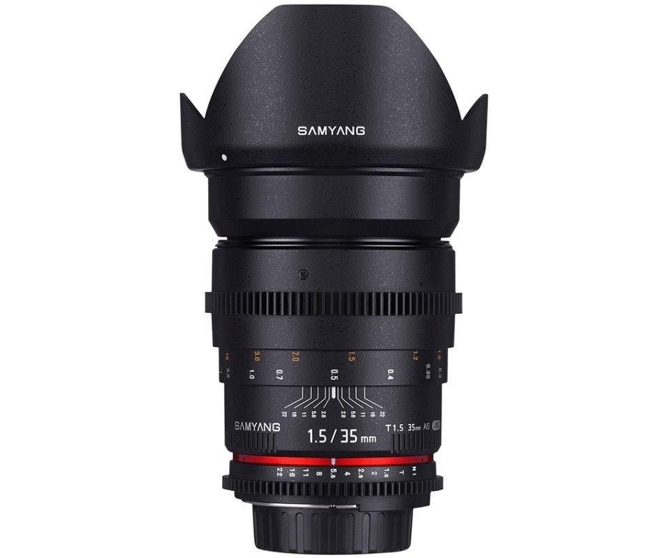 Samyang 35mm T1.5 VDSLR Cine Lens (Nikon F)