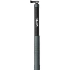 Telesin Aksiyon Kamera ve Akıllı Telefonlar için 3 Metre Carbon Fiber Selfie Stick