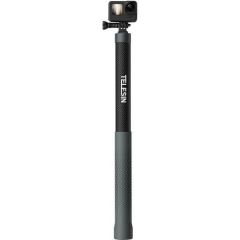 Telesin Aksiyon Kamera ve Akıllı Telefonlar için 3 Metre Carbon Fiber Selfie Stick