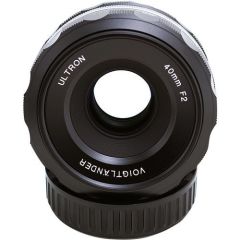 Voigtlander Ultron 40mm f/2 SL IIS Aspherical Lens (Nikon F) Black