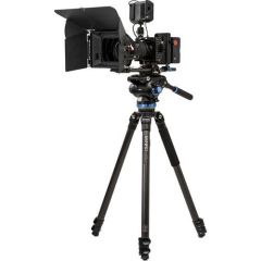Benro C-373FBS8PRO Carbon Fiber Hidrolik Profesyonel Video Tripod Kit