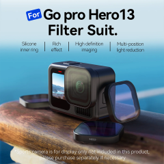 Telesin GoPro Hero 13 Filtre Seti CPL-ND8-ND16-ND32-ND64 (S5-FLT-14-TGP)