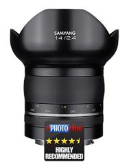 Samyang XP 14mm f/2.4 Lens (Canon EF)