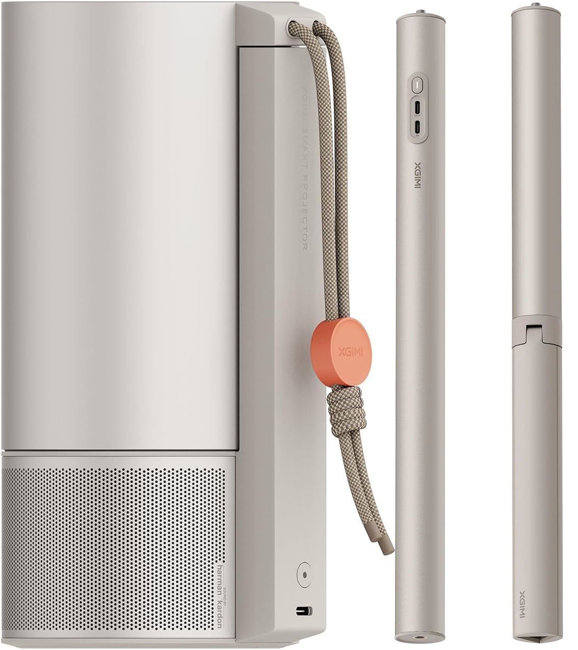 XGIMI MoGo 3 Pro 1080P Taşınabilir Projeksiyon Cihazı + Power Base Stand