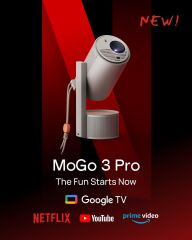 XGIMI MoGo 3 Pro 1080P Taşınabilir Projeksiyon Cihazı