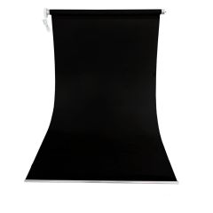Stüdyo Teknik 90cm x 120cm  Fon Perdesi Siyah