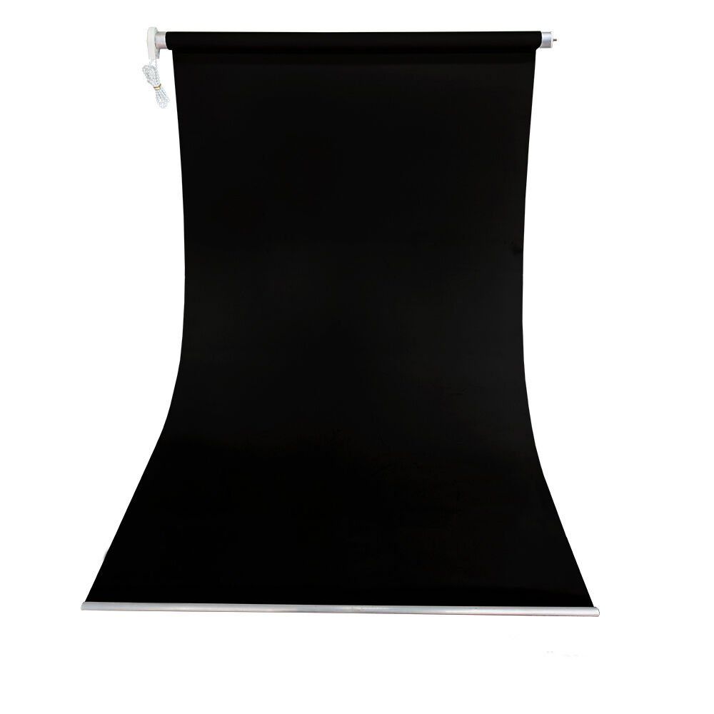 Stüdyo Teknik 65cm x 120cm  Fon Perdesi Siyah
