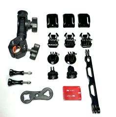 Böwee Aksiyon Kameralar için Motosiklet Montaj Kiti (İnsta360 X3, X4, Ace Pro)