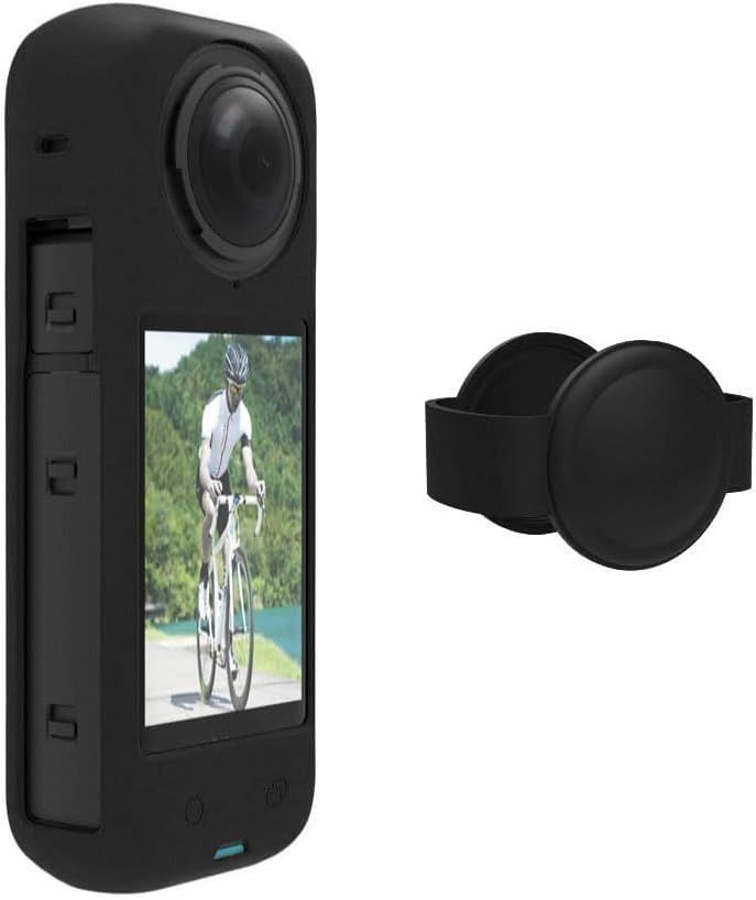 Böwee Insta360 X4 için Lensli Silikon Koruyucu Kılıf