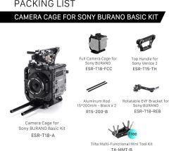 TILTA Camera Cage for Sony BURANO Basic Kit - (  ESR-T18-A )