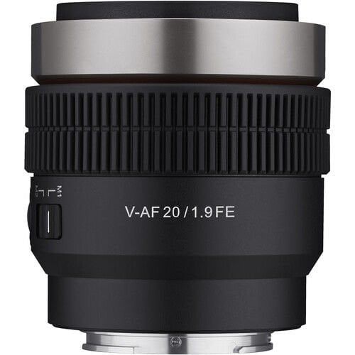 Samyang Cine V-AF 20mm T1.9 FE Lens (Sony E)