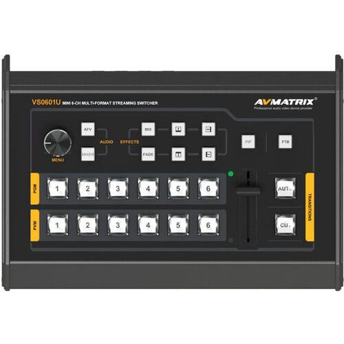 AVMatrix VS0601U Mini 6CH SDI/HDMI Canlı Yayın Switcher