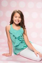 Savage (U.S.A) Stüdyo Fon Rosy Polka Dots Printed