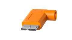 TetherPro USB 3.0 to USB 3.0 Micro-B 5-Pin Dik Açılı 50 cm Bağlantı Kablosu (CU61RT02)