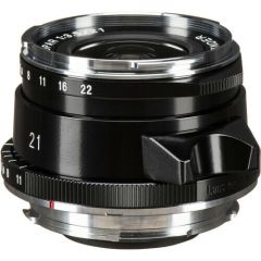 Voigtlander Color-Skopar 21mm f/3.5 Aspherical Type II Lens (Leica M) Black