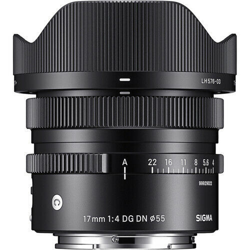 Sigma 17mm f/4 DG DN Contemporary Lens (Sony E) Ön Sipariş