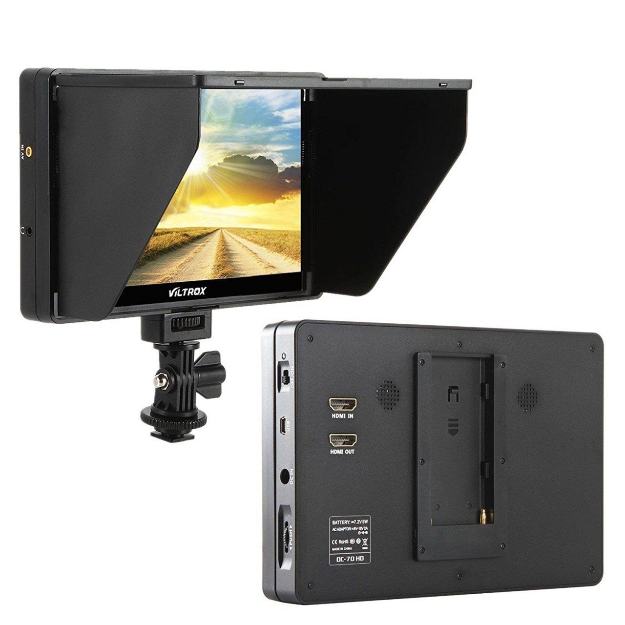 Viltrox DC-70 HD 7'' LCD Monitör